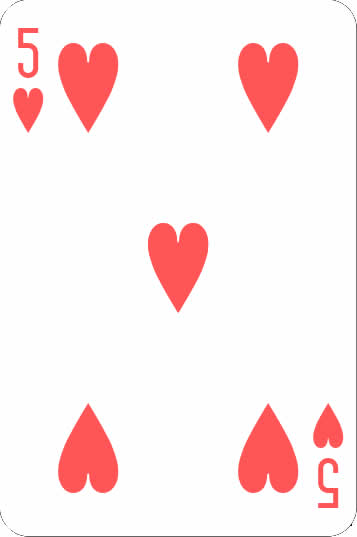 Five of Hearts