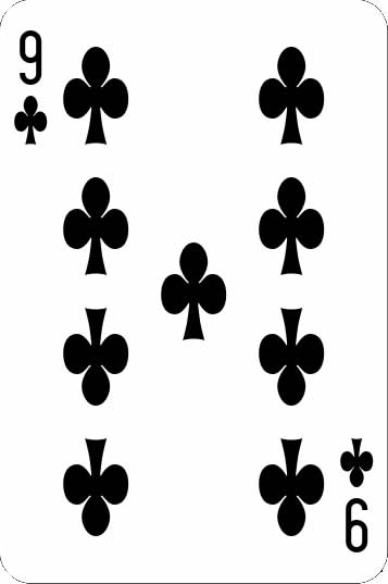 Nine of Clubs