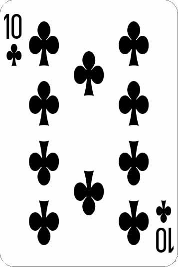 Ten of Clubs